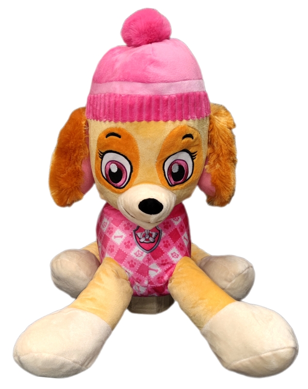 Skye Plüschtier von der Paw Patrol im Winterlook
